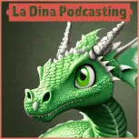 Logo La Dina Podcasting